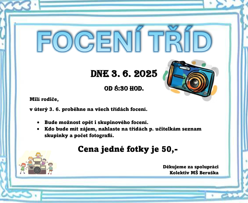 Focení tříd
