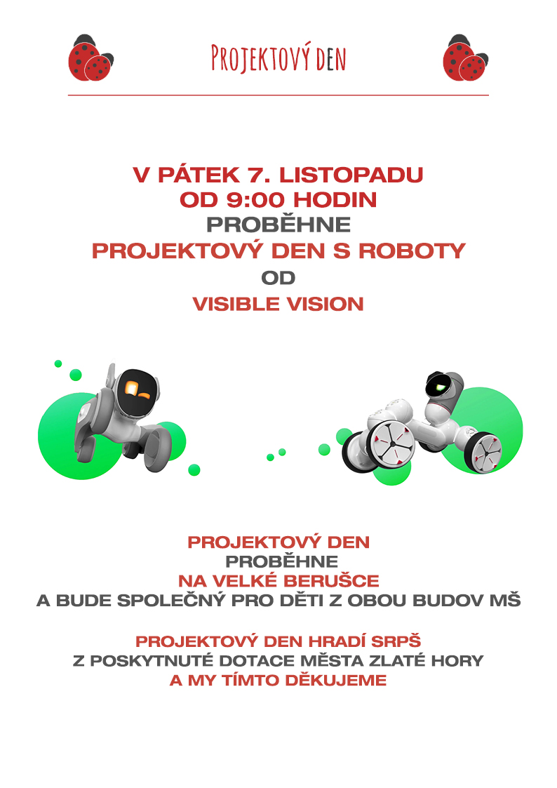 Projektový den s roboty