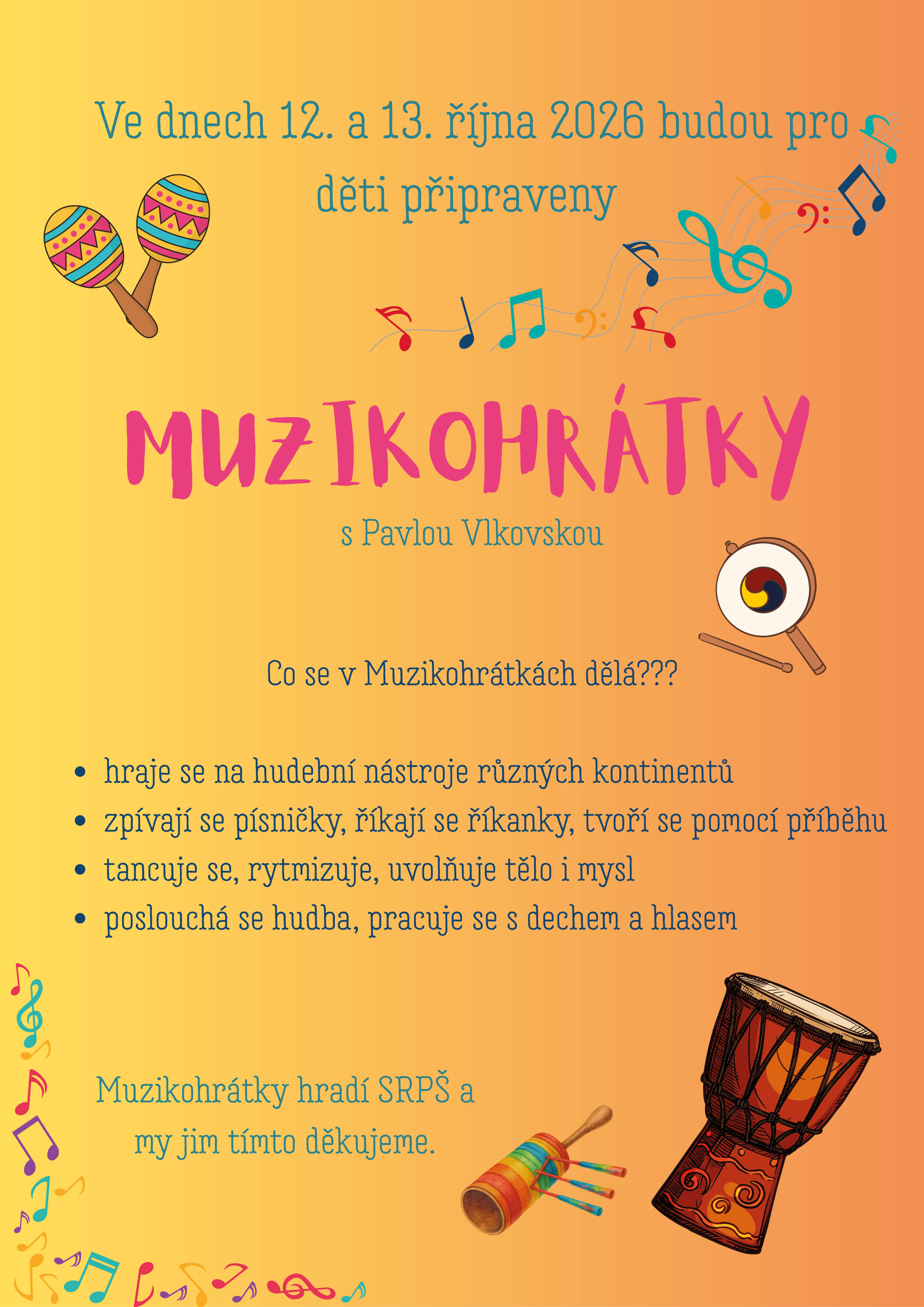 Muzikohrátky s Pavlou Vlkovskou